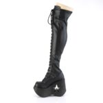 Dynamite-300 Black Str Vegan Leather Demonia Colombia - Image 4