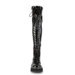 Emily-375 Black Patent Zapatos Demonia - Image 3