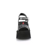 Funn-10 Black Vegan Leather Zapatos Demonia - Image 3