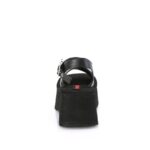 Funn-10 Black Vegan Leather Zapatos Demonia - Image 5