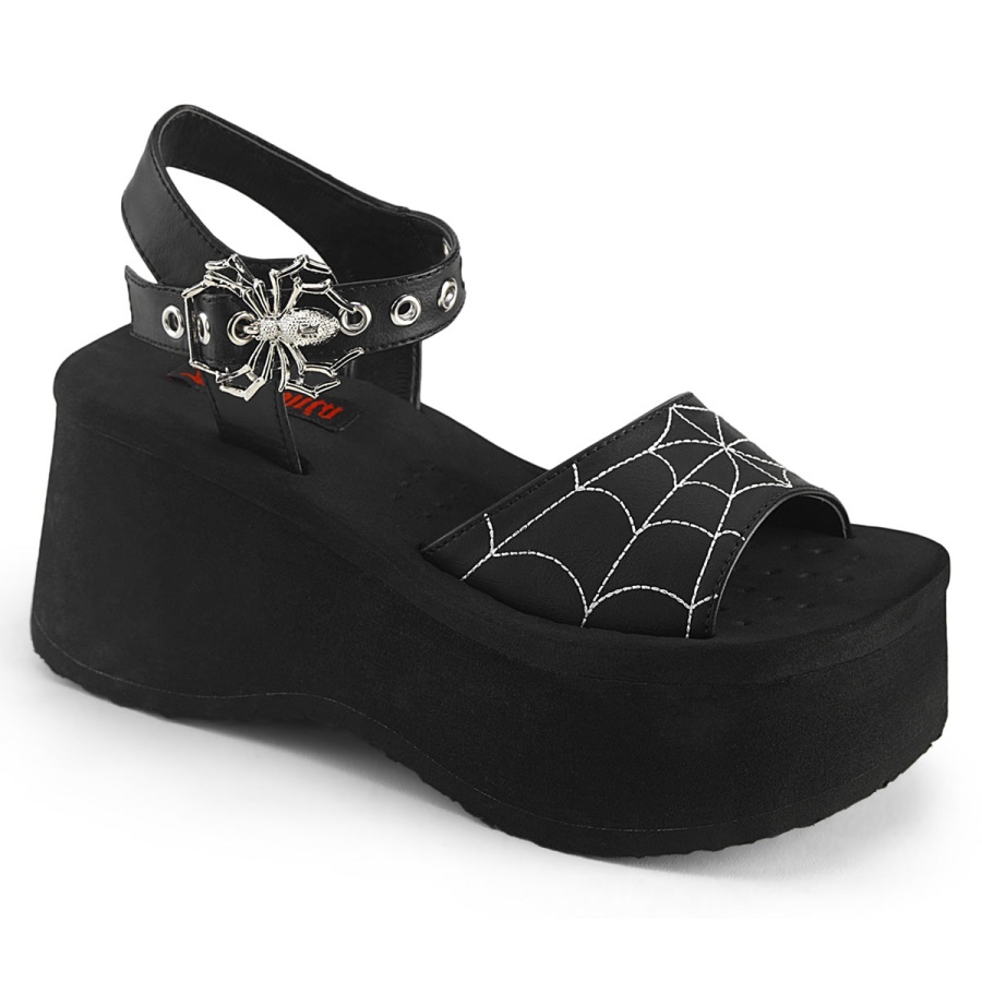 funn_10_black_vegan_leather_zapatos_demonia.jpg Funn-10 Black Vegan Leather Zapatos Demonia - Image 1