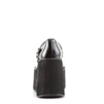 Kera-08 Black Vegan Leather Zapatos Demonia - Image 5
