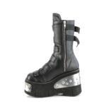 Kera-108 Demonia Colombia Black Vegan Leather - Image 4