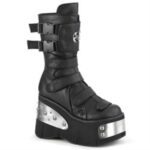 Kera-108 Demonia Colombia Black Vegan Leather - Image 6