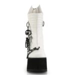 Kera-130 White Vegan Leather Demonia Colombia - Image 3