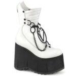 Kera-130 White Vegan Leather Demonia Colombia - Image 6