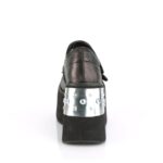 Kera-13 Zapatos Demonia Black-Pewter Vegan Leather - Image 5