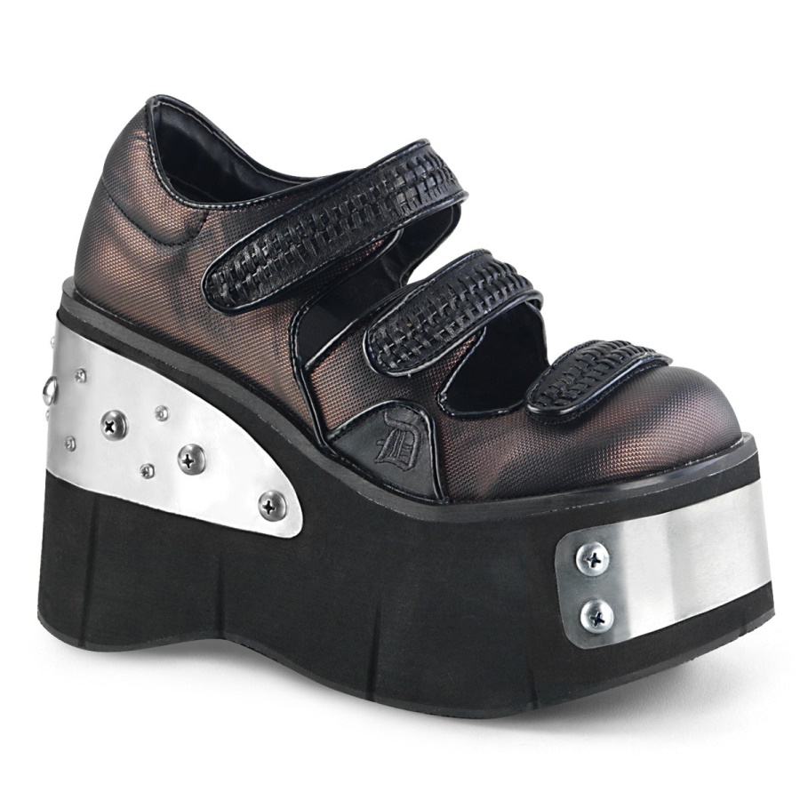 kera_13_zapatos_demonia_black_pewter_vegan_leather.jpg Kera-13 Zapatos Demonia Black-Pewter Vegan Leather - Image 1