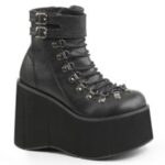 Kera-21 Black Vegan Leather Demonia Colombia - Image 6