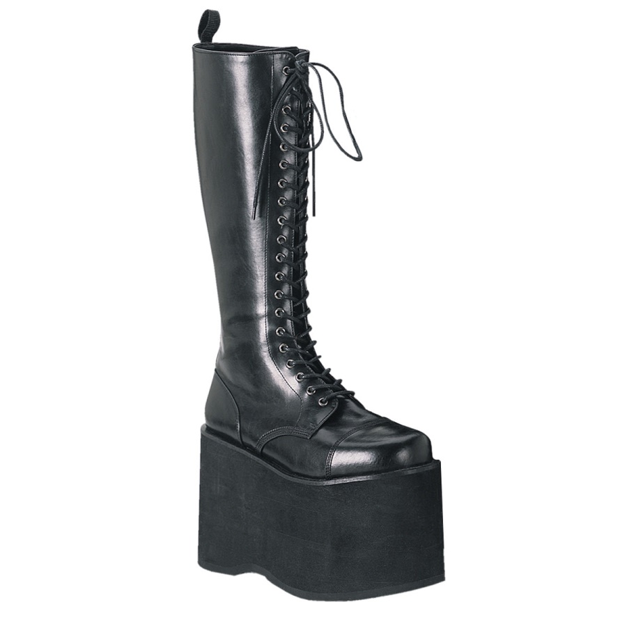 mega_602_demonia_colombia_black_faux_leather.jpg Mega-602 Demonia Colombia Black Faux Leather - Image 1