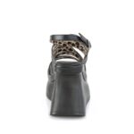 Pace-33 Black Vegan Leather Zapatos Demonia - Image 5
