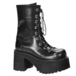 Ranger-301 Demonia Colombia Black Vegan Leather - Image 6