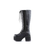 Ranger-302 Black Vegan Leather Demonia Colombia - Image 4