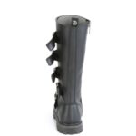 Riot-18Bk Demonia Colombia Black Vegan Leather - Image 5