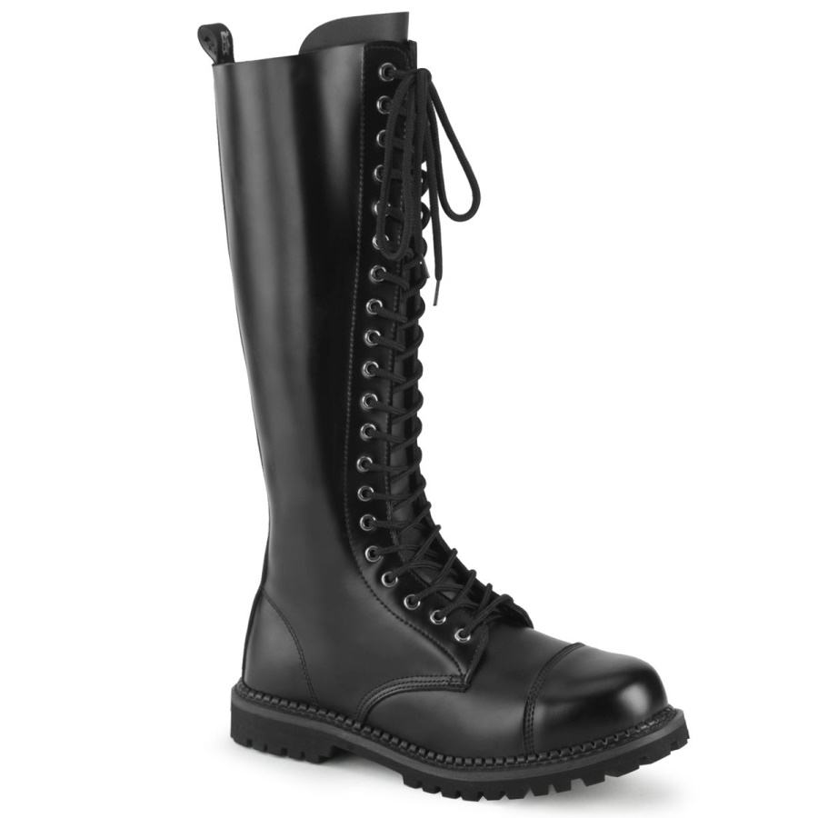 riot_20_black_leather_demonia_colombia.jpg Riot-20 Black Leather Demonia Colombia - Image 1