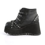 Scene-30 Demonia Colombia Black Vegan Leather - Image 4