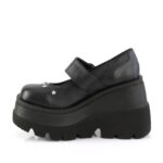 Shaker-23 Black Vegan Leather Zapatos Demonia - Image 4