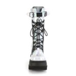 Shaker-70 Silver Holo Vegan Leather Demonia Colombia - Image 3