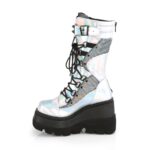 Shaker-70 Silver Holo Vegan Leather Demonia Colombia - Image 4