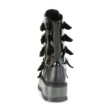 Slacker-160 Black Patent-Vegan Leather Demonia Colombia - Image 5