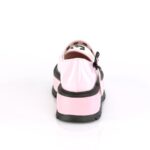 Slacker-27 Baby Pink Hologram Zapatos Demonia - Image 5