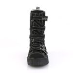 Sneeker-318 Zapatos Demonia Black Canvas - Image 3