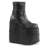 Stack-201 Black Vegan Leather Demonia Colombia