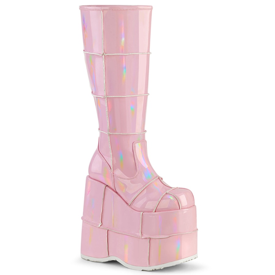 stack_301_baby_pink_hologram_demonia_colombia.jpg Stack-301 Baby Pink Hologram Demonia Colombia - Image 1