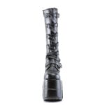 Stack-308 Black Vegan Leather Demonia Colombia - Image 3