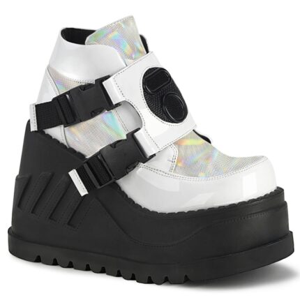 Stomp-15 Demonia Colombia White Patent-Multi