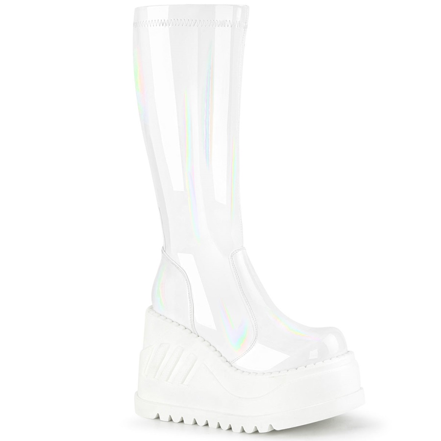 stomp_200_demonia_colombia_white_hologram_stretch_patent.jpg Stomp-200 Demonia Colombia White Hologram Stretch Patent - Image 1