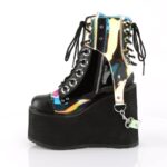 Swing-115 Demonia Colombia Black Vegan Leather - Image 4