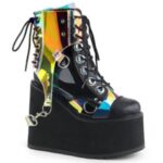 Swing-115 Demonia Colombia Black Vegan Leather - Image 6