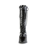 Swing-150 Black Stretch Patent Demonia Colombia - Image 3