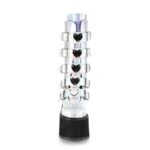 Swing-230 Demonia Colombia Silver Hologram Vegan Leather - Image 3