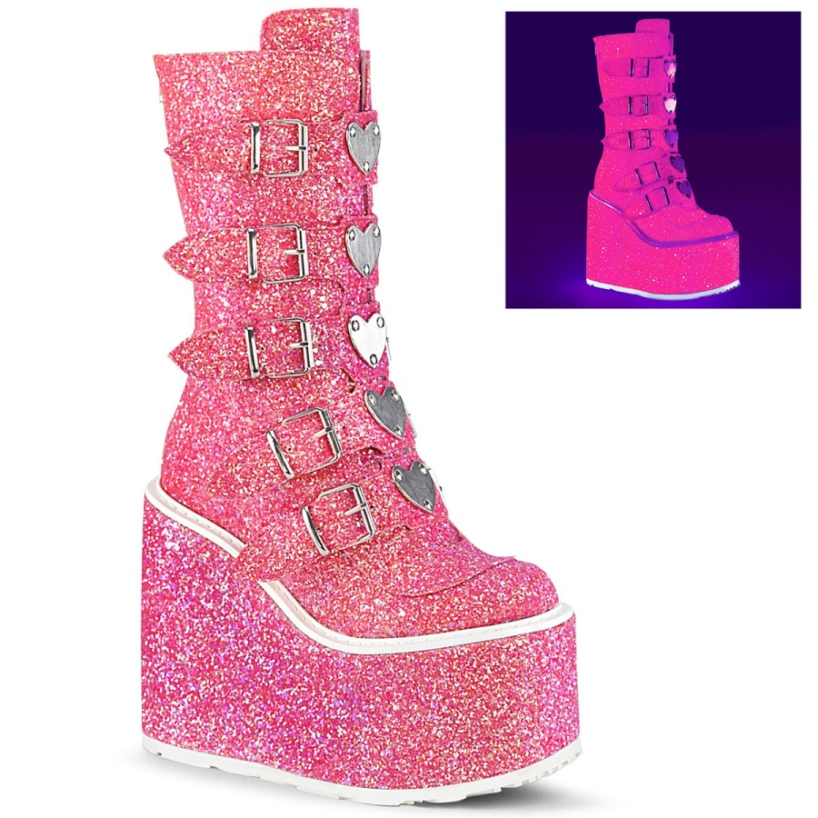 swing_230g_zapatos_demonia_pink_glitter.jpg Swing-230G Zapatos Demonia Pink Glitter - Image 1