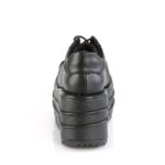 Tempo-08 Black Vegan Leather Zapatos Demonia - Image 5