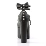 Torment-600 Zapatos Demonia Black Vegan Leather - Image 5
