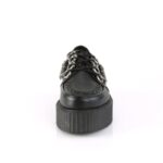 V-Creeper-516 Black Vegan Leather Zapatos Demonia - Image 3