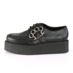 V-Creeper-516 Black Vegan Leather Zapatos Demonia - Image 4