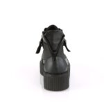 V-Creeper-566 Zapatos Demonia Black Vegan Leather - Image 5