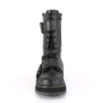 Valor-220 Black Vegan Leather Zapatos Demonia - Image 3