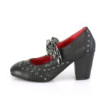 Vivika-32 Black Vegan Leather Zapatos Demonia - Image 4