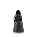 Void-38 Black Vegan Leather Zapatos Demonia - Image 3