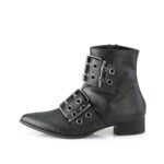 Warlock-55 Demonia Colombia Black Vegan Leather - Image 4