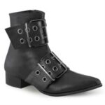 Warlock-55 Demonia Colombia Black Vegan Leather - Image 6