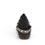 Zapatos Demonia Black Canvas Deviant-107 - Image 5