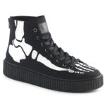 Zapatos Demonia Black Canvas Sneeker-252 - Image 2