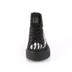 Zapatos Demonia Black Canvas Sneeker-252 - Image 3
