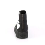 Zapatos Demonia Black Canvas Sneeker-252 - Image 5